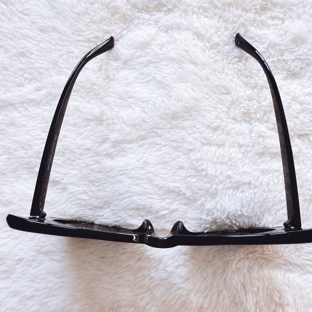 Eliza Black Butterfly-shaped Sunglasses - Picture 4 of 13